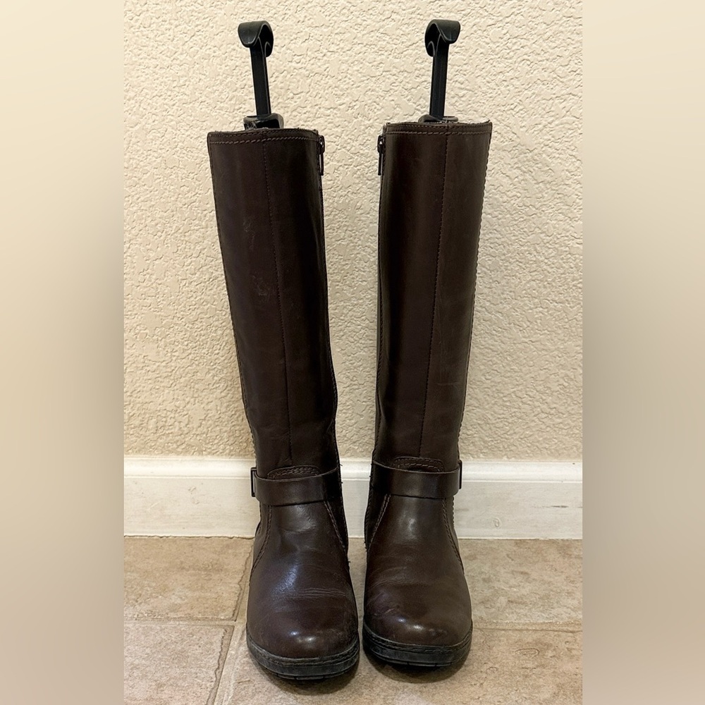 Clarks Women's Brown Knee-High Boots
